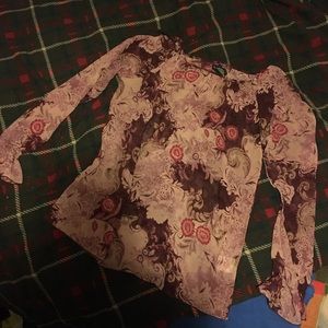 George Sheer Long Sleeved Top